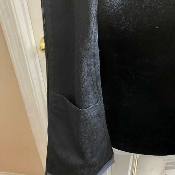 Free Country Fleece  Lined Soft Shell Black Hooded Jacket XL - Picture 3 of 8